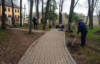 Полицейские навели порядок на воинском захоронении в Зубцовском районе Тверской области