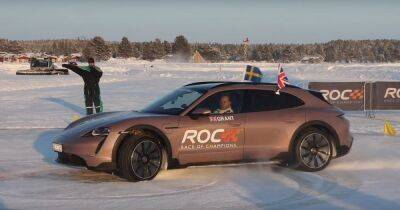 Porsche Taycan - Porsche - Король дрифта: электромобиль Porsche Taycan установил необычный рекорд (видео) - focus.ua - Украина - Швеция