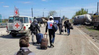 Колонна эвакуированных из «Азовстали» прибыла в Запорожье