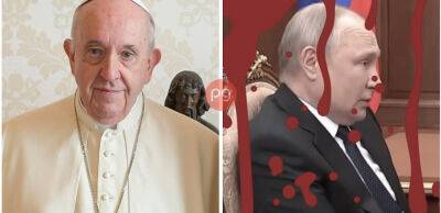Папа Франциск стукається у двері до Путіна, а от в Київ не поїде