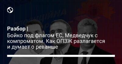 Разбор | Бойко под флагом ЕС, Медведчук с компроматом. Как ОПЗЖ разлагается и думает о реванше