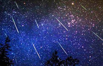 Астрономы назвали время, когда белорусы смогут увидеть «падающие звезды»