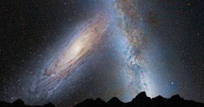Скучный эллипс. Телескоп Hubble показал будущее Млечного Пути (фото)