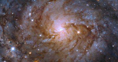Галактические прятки. Телескоп Хаббл отыскал галактику, спрятавшуюся возле Млечного Пути (фото)