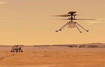 NASA показало видео самого долгого полета марсианского вертолета