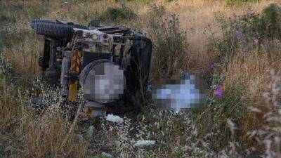 Трагедия на севере Израиля: джип опрокинулся, погибла женщина, травмированы 8 человек