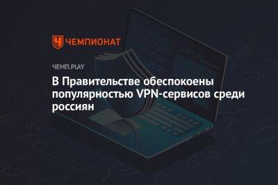 В Правительстве обеспокоены популярностью VPN-сервисов среди россиян