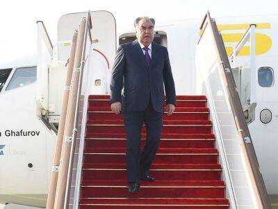 Президент Таджикистана посетит Узбекистан с двухдневным визитом
