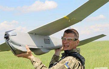 Украинская разведка показала применение американского БПЛА Puma вблизи Запорожья