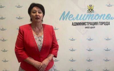 Гауляйтерша Мелітополя попросилася у відставку після вибуху в місті