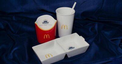 Британский McDonald's выпустит фарфоровый сервиз к платиновому юбилею королевы