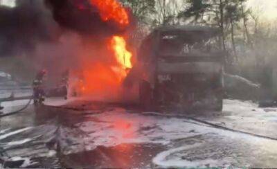 ДТП с бензовозом на трассе Киев – Чоп: количество жертв резко возросло