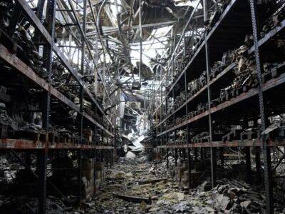 GoodWine показал фото полностью разрушенного склада в Киевской области – уничтожено 1,6 млн бутылок вина