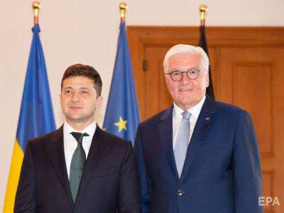 Зеленский поговорил с президентом ФРГ Штайнмайером, пригласив его и Шольца посетить Киев – СМИ