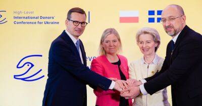 На донорской конференции в Варшаве для Украины собрали $6,5 млрд (фото)