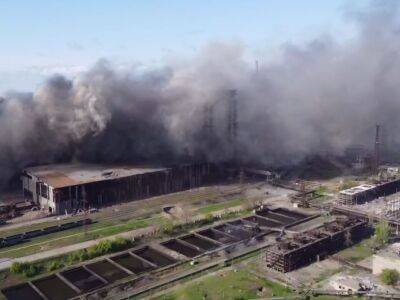 Полк "Азов" сообщил, что оккупанты продолжат штурм "Азовстали" и показал, как выглядит территория завода