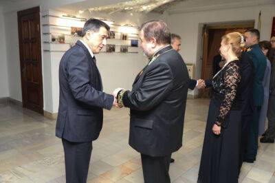 В посольстве России в Узбекистане состоялся прием по случаю 77-й годовщины Победы в Великой Отечественной войне