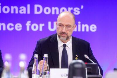 Денис Шмигаль представил ключевые позиции плана восстановления Украины