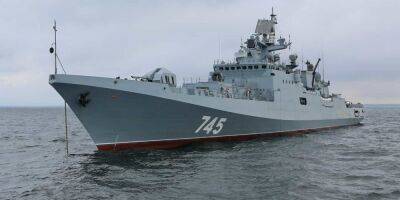 В Черном море горит российский фрегат Адмирал Макаров: по нему нанесли удар ракетой Нептун — СМИ