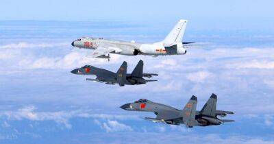 18 военных самолетов Китая вошли в зону действия ПВО Тайваня (фото)