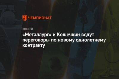 «Металлург» и Кошечкин ведут переговоры по новому однолетнему контракту