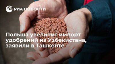 Информагенство "Дуне" МИД Узбекистана: компании Польши увеличат импорт удобрений из страны