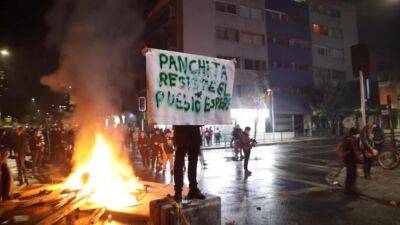 Беспорядки в столице Чили