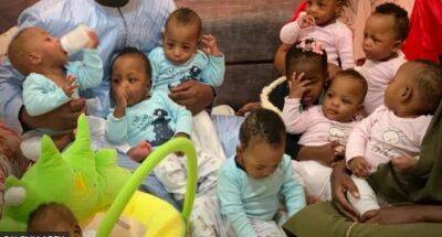Девять близнецов из Мали готовятся отпраздновать первый день рождения