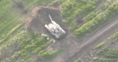 Нашли слабое место: как дроны ВСУ уничтожают танки РФ советскими гранатами (видео)