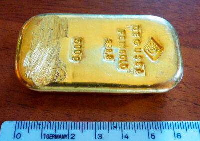 Немке разрешили оставить себе найденный в озере слиток золота