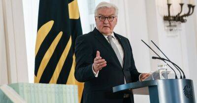 Президент Германии назвал войну России против Украины "переломом эпохи"