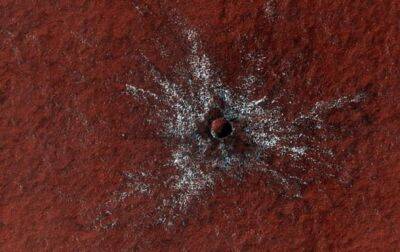 На Марсе обнаружен новый кратер
