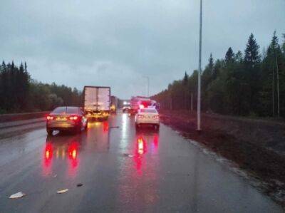 Вчера, 31 мая, в Кунгурском округе на трассе Пермь - Екатеринбург произошла авария большегрузов