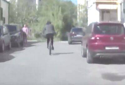 В Твери велосипедист-нарушитель пытался скрыться от погони ДПС