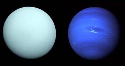 Непохожие близнецы. Астрономы выяснили, почему Нептун и Уран имеют разные оттенки