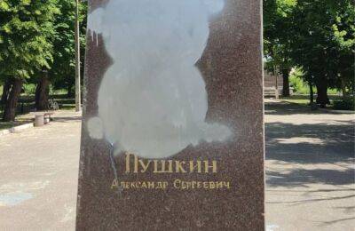 Пушкина решили "дерусифицировать": как выглядит памятник после атаки