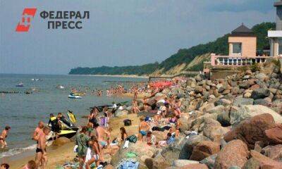 На восстановление пляжа в Светлогорске потратят 3,3 млрд рублей