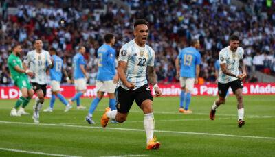 Аргентина обыграла Италию и стала победителем Финалиссимы