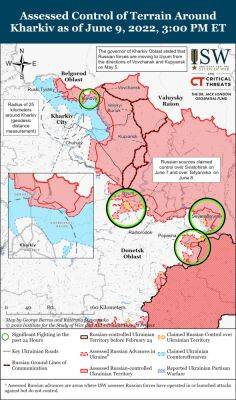 На севере Харьковской области ВСУ продолжает контратаковать противника — ISW