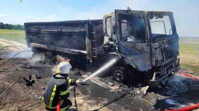 В Киевской области на мине подорвался грузовик
