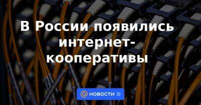 В России появились интернет-кооперативы