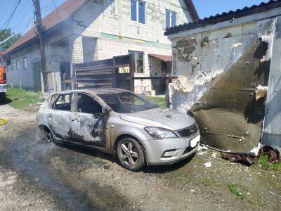 Из-за обстрела Дергачей днем 10 июня 2 человека ранены, возникли 4 пожара