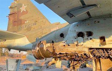 Украинские бойцы из ПЗРК подбили российский штурмовик Су-25