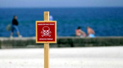 На пляже в Одесской области погиб от мины отдыхающий