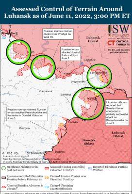 РФ усилит наступления на Славянск и Северск — Институт изучения войны