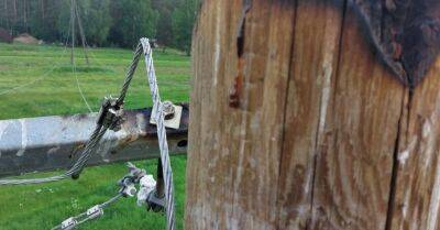 Sadales tīkls устранило 265 повреждений электросети после гроз в выходные дни