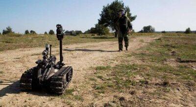 Великобритания передаст Украине партию роботов-саперов