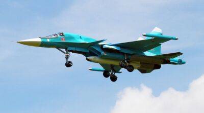Украинские войска сбили российский истребитель-бомбардировщик Су-34