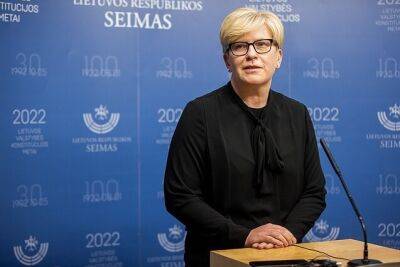 Премьер Литвы заразилась коронавирусом, откладывается ее визит в США