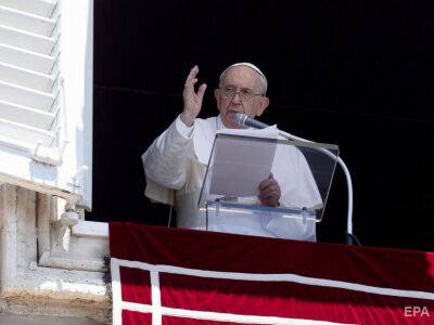 Папа Римский назвал "чудовищными" действия России, но "против сведения сложности к различию добра и зла"